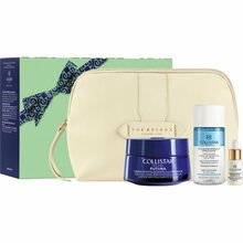 Nahahoolduskomplekt naistele Collistar Futura Set: näokreem 50 ml, puhastav mitsellaarvesi 35 ml, näoseerum 5 ml, kosmeetikakott 1 tk