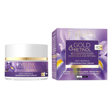 Uuendav kortsudevastane kreem Eveline Cosmetics Gold & Retinol 40+, 50 ml