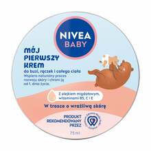 Kreem näole, kätele ja kehale Nivea Baby My First, 75 ml