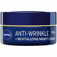 Öökreem kortsude vastu Nivea Anti-Wrinkle + Revitalizing Night Care 50+, 50 ml