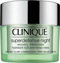 Niisutav öökreem Clinique Superdefense Night Recovery Moisturizer, 50 ml