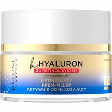 Pinguldav näokreem Eveline Cosmetics Bio Hyaluron 3x Retinol System 50+, 50 ml