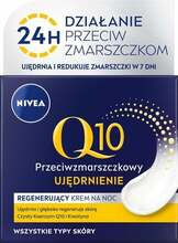 Öökreem kortsude vastu Nivea Q10 Power, 50 ml