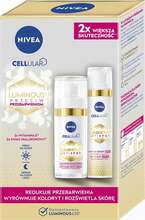 Näohoolduskomplekt Nivea Cellular Luminous, 70 ml, SPF 50, 2 tk