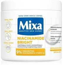 Niisutav ja helendav kreem Mixa Niacinamide Bright, 400 ml