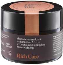 Näokreem Make Me Bio Rich Care, tugevdav, kuivale ja punetusele kalduvale nahale, 50 ml