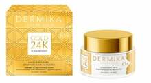 Näokreem naistele Dermika Luxury Gold 24K, 60+, 50 ml