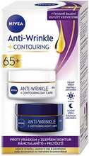 Kingikomplekt naistele Nivea 65+ Anti-Wrinkle päevakreem SPF 30 50 ml + öökreem 50 ml