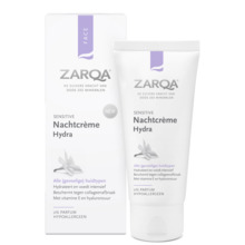 Niisutav öökreem Zarqa, 50 ml
