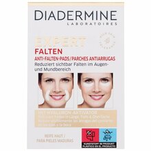 Kortsudevastased plaastrid Diadermine Expert Anti-Wrinkle-Pads, 12 tk