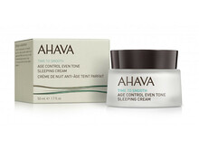 Öökreem naistele Ahava Age Control Even Tone Sleeping Cream, 50 ml