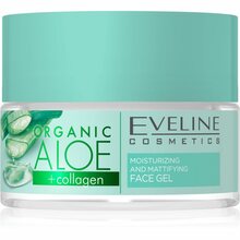 Näogeel Eveline Cosmetics Organic Aloe+Collagen, 50 ml