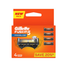 Raseerija Gillette Fusion5 Proglide vahetatavate teradega, 4 tk