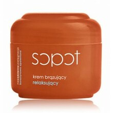 Lõõgastav ja pruunistav näokreem Ziaja Sopot, 50 ml