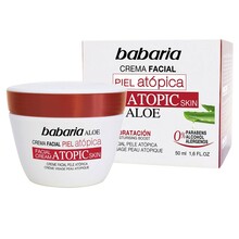 Näokreem atoopilisele nahale Babaria Aloe Vera, 50 ml