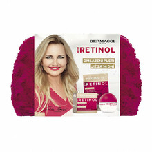 Näohoolduskomplekt Dermacol Bio Retinol, 50 ml päevakreem + 50 ml öökreem + 2 x 8 ml mask + kosmeetikakott