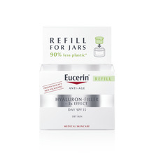 Päevakreem Eucerin Hyaluron-Filler kuivale nahale SPF 15 täitepakend, 50ml