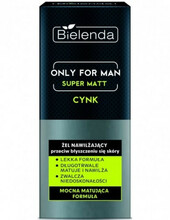 Näogeel meestele Bielenda Only For Men Super Mat, 50 ml