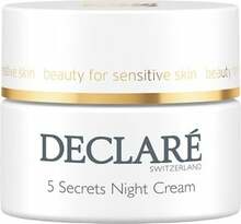 Öökreem Declare 5 Secrets, 50 ml