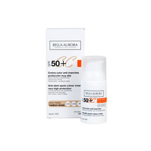CC kreem Bella Aurora SPF50 Medium Tone, 30 ml