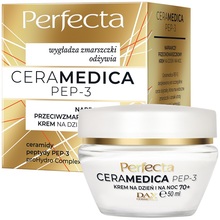 Näokreem kortsude vastu Perfecta CeraMedica PEP-3, 70+, 50 ml