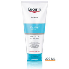 Eucerin Sun Sensitive Relief geel-kreem pärast päevitamist, 200 ml