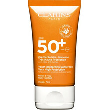 Noortekaitsega päikesekaitsekreem näole Clarins Youth-Protecting Sunscreen SPF50+, 50 ml