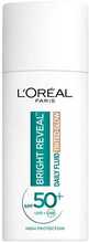 Tooniv päikesekaitsevedelik näole L'Oreal Paris Bright Reveal Daily Fluid SPF50+, 50 ml