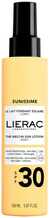 Päikesekaitsepiim kehale Lierac Sunissime Melting Sun Body Milk SPF30, 150 ml