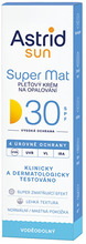 Päikesekaitsekreem Astrid Super Mat SPF 30, 50 ml