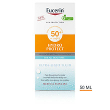Päikesekaitsevedelik näole Eucerin Sun Hydro Protect SPF50+, 50 ml