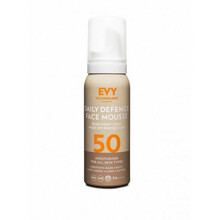 EvY Technology Daily Defence Face Mousse SPF50 niisutav näovaht, 75 ml