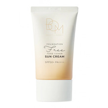 BOM Foundation-Free SPF50+PA++++ tooniv päikesekaitsekreem, 50 ml