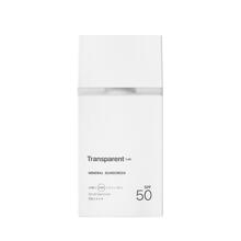 Transparent Lab mineraalne päikesekaitsekreem SPF50+, 100 ml