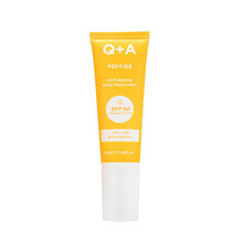 Q+A Peptide Anti-Ageing SPF50 kaitsev näokreem, 50 ml