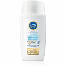 Nivea Sun Ultra Light Tinted Fluid SPF 50+ näole tooniv fluid Light, 40 ml