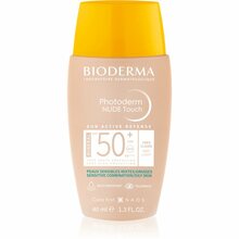 Päikesekaitsekreem Bioderma Photoderm Nude Touch Very Light SPF50+, 40 ml