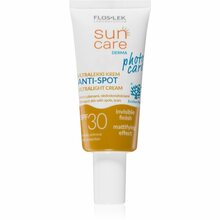 Päikesekaitsekreem Floslek Sun Care Derma Photo Care Ultralight Anti-Spot SPF30, 30 ml