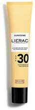 Tooniv sametine päikesekaitsevedelik näole Lierac Sunissime The Tinted Velvety Sun Fluid SPF30, 40 ml, kuldne