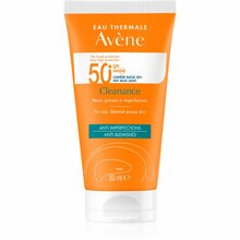 Päikesekaitsekreem Avene Cleanance SPF50 rasusele nahale, 50 ml