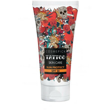 Kaitsekreem tätoveeritud nahale Cosmepick Tattoo SPF50, 50 ml