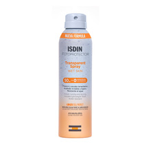 Päikesekaitsesprei Isdin Fotoprotector Transparent Spray Wet Skin SPF50+, 250 ml