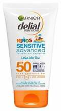 Garnier Delial Children Sensitive Advanced SPF50 päikesekaitsepiim lastele, 50 ml
