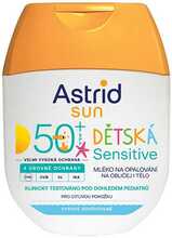 Päikesepiim lastele Astrid Sensitive Sun Milk SPF50+, 60 ml