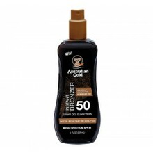 Australian Gold Spray Gel Sunscreen With Instant Bronzer SPF50 päikesekaitsepiim, 237 ml