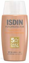 Päikesekaitsekreem näole Isdin Fusion Water Color SPF50, 50 ml