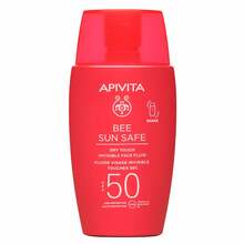 Apivita Bee Sun Safe Dry Touch SPF50 päikesekaitsevedelik näole, 50 ml
