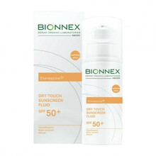 Bionnex Preventiva Dry Touch SPF50+ päikesekaitsefluid, 50 ml