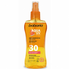 Päikesekaitsesprei Babaria Sun Aqua UV SPF30, 200 ml