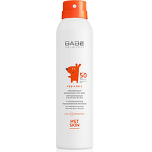 Päikesekaitsesprei lastele Babe Pediatric Wet Skin SPF50+, 200 ml